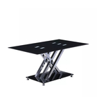 Stylish 8mm Clear Tempered Glass Table For Home Furnishing