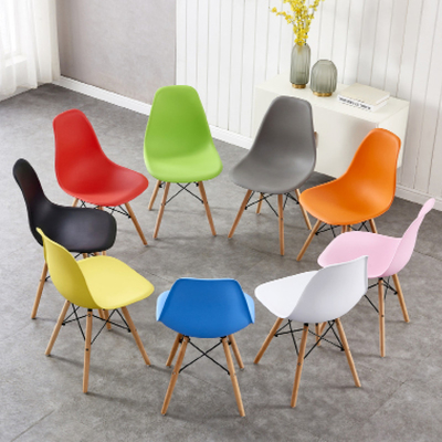 los 42*46*82cm PP que cenan al OEM de las sillas con Leges de madera